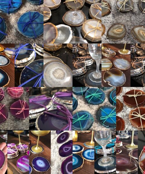 Agate Coasters