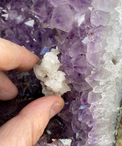 Amethyst Crystal Geode 199 Premium Queen Grade 23.7kg H42xW25xD21cm - Image 6