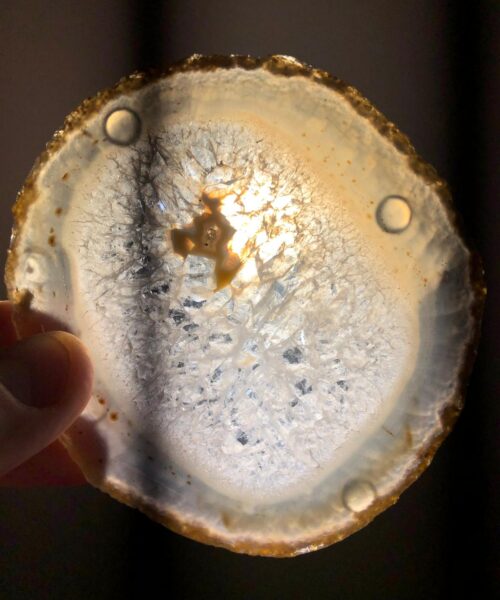 Grey Agate Microcrystalline Quartz Premium Coasters (set of 4) Gift - Image 9