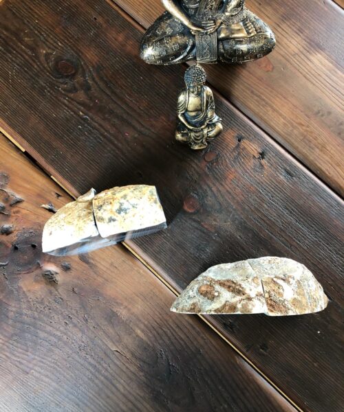 Caramel Agate Natural Edge Microcrystalline Quartz Premium Bookends Ornament Gift - Image 5