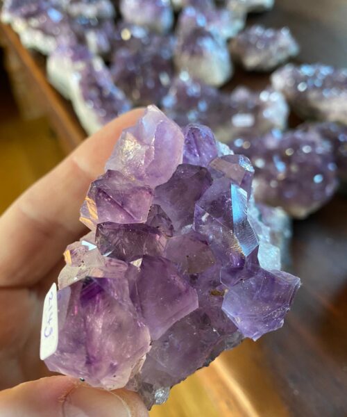 Premium High Grade Amethyst Druzy Cluster Pieces 200g to 300g approx. 8-12cm Picked at Random - Image 10