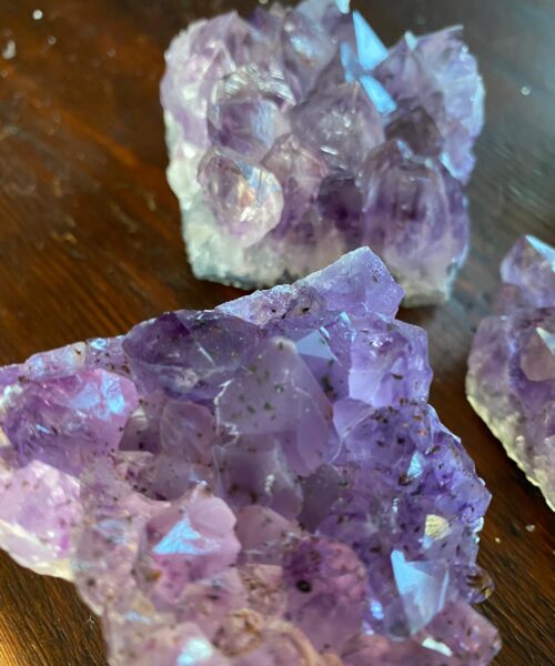 Premium High Grade Amethyst Druzy Cluster Pieces 200g to 300g approx. 8-12cm Picked at Random - Image 6