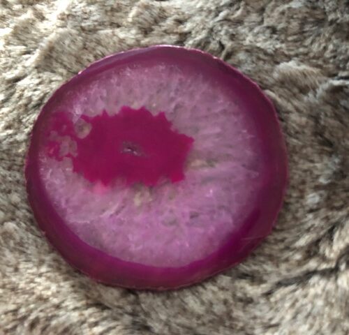 Pink Agate Microcrystalline Quartz Premium Coasters (set of 4) Gift - Image 15