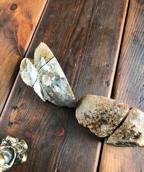 Red Rust Agate Natural Edge Microcrystalline Quartz Premium Bookends Ornament Gift - Image 5