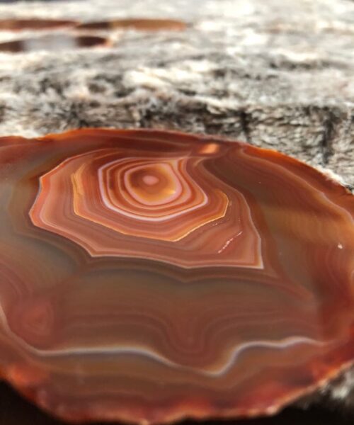Red Rust Agate Microcrystalline Quartz Premium Coasters (Set of 4) Gift - Image 9