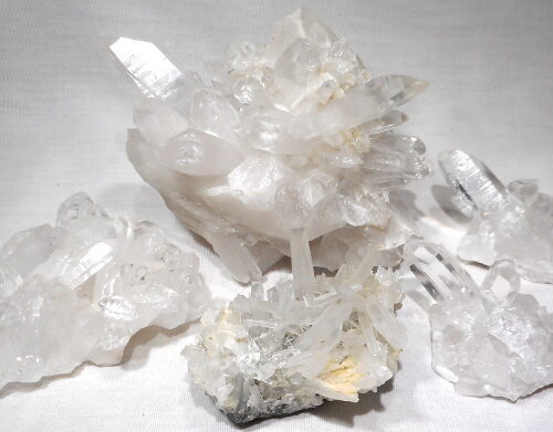 Quartz Clear Rock Crystals