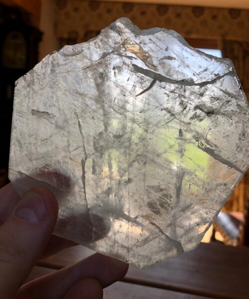 Clear Quartz Premium Coasters Natural Shape Natural Edge (set of 4) - Image 7
