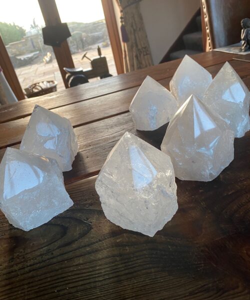 Clear Crystal Quartz Point Under 1.5kg