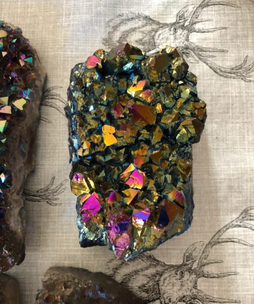 Rainbow Druzy Pieces