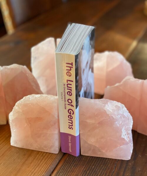 HUGE Heavy Giant High Quality Rose Quartz Pink Crystal Quartz Gemstone Natural Bookends Pair Ornament Gift