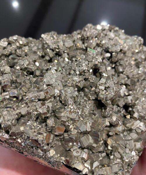 HUGE Pyrite Heart 3, Premium Grade, High Quality, Sparkle, Crystal, Gemstone 2.235kg – H12xW14xD6.5cm - Image 7