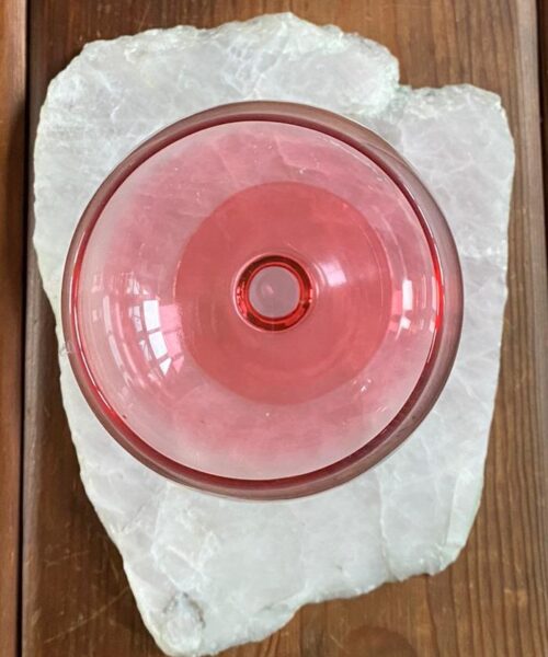 Large Premium Rose Quartz Natural Shape Natural Edge Platter 3 / Cheeseboard / Tray / Sign Board L27xW22xD1cm - 1266g - Image 14