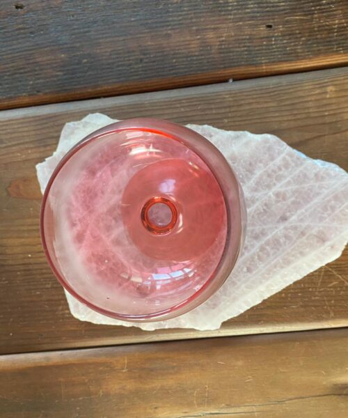 Large Premium Rose Quartz Natural Shape Natural Edge Platter 5 / Cheeseboard / Tray / Sign Board L29xW22xD1cm - 1277g - Image 12