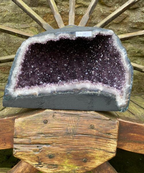Amethyst Crystal Geode 497 Premium Queen Grade 16.18kg – H22xW32xD18cm - Image 13