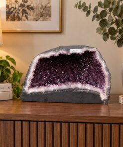 Amethyst Crystal Geode 497 Premium Queen Grade 16.18kg – H22xW32xD18cm