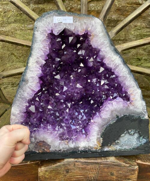 Amethyst Crystal Geode 525 Premium Queen Grade 26.1kg – H37xW38xD19cm - Image 5
