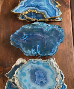 Blue Agate Platters
