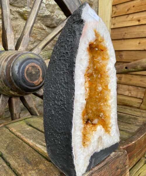 Citrine Geode 247 Crystal Cluster Druzy Premium Grade 16.87kg H38xW20xD18cm - Image 5