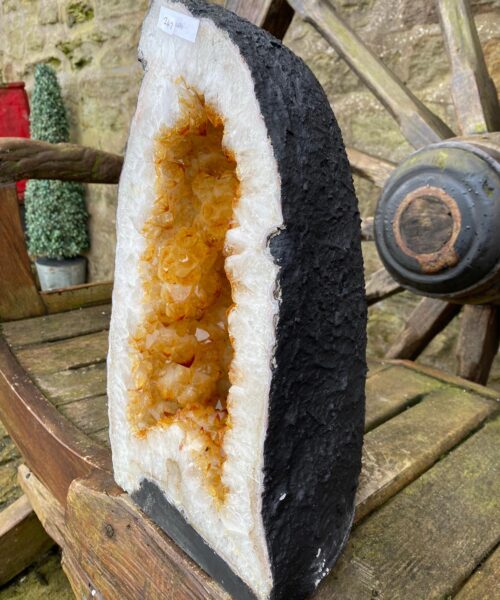 Citrine Geode 247 Crystal Cluster Druzy Premium Grade 16.87kg H38xW20xD18cm - Image 6