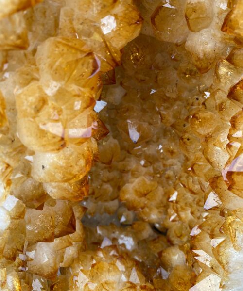 Citrine Geode 247 Crystal Cluster Druzy Premium Grade 16.87kg H38xW20xD18cm - Image 9