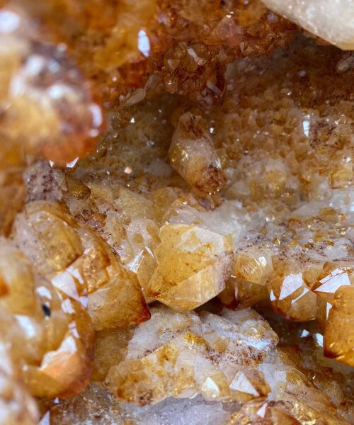 Citrine Geode 250 Crystal Cluster Druzy Premium Grade 15.68kg H23xW24xD22cm - Image 7
