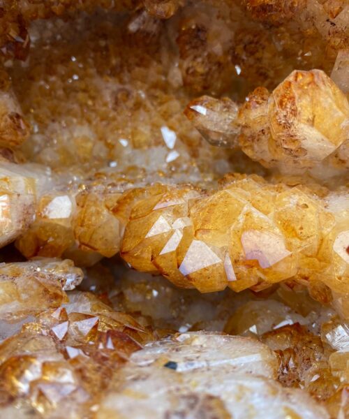 Citrine Geode 250 Crystal Cluster Druzy Premium Grade 15.68kg H23xW24xD22cm - Image 8