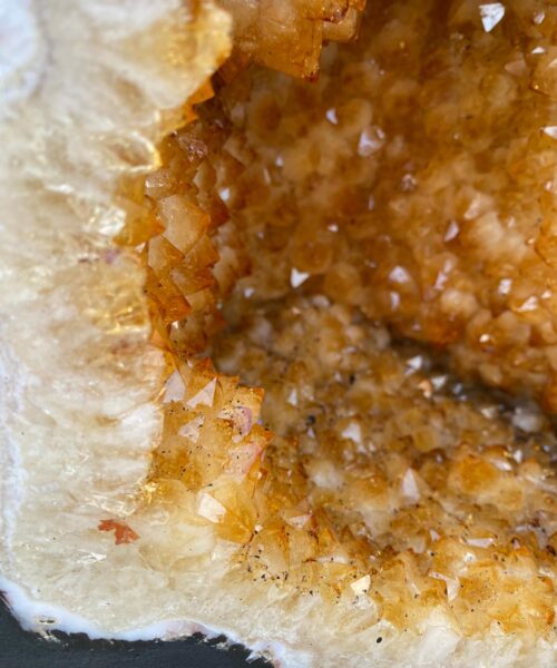 Citrine Geode 252 Crystal Cluster Druzy Premium Grade 18.37kg H38xW25xD22cm - Image 11