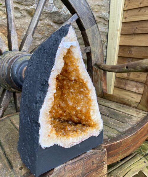 Citrine Geode 252 Crystal Cluster Druzy Premium Grade 18.37kg H38xW25xD22cm - Image 6
