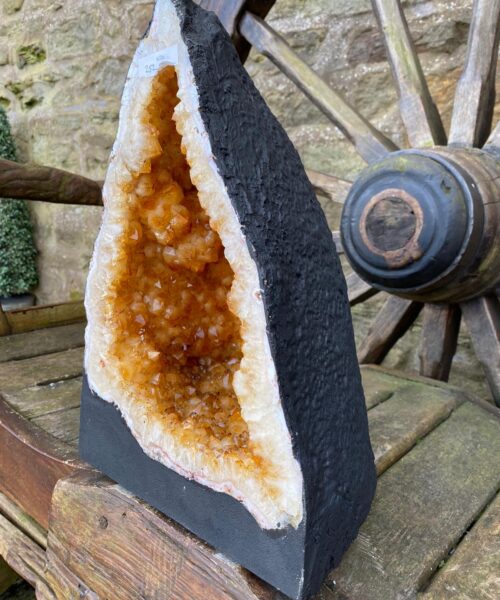 Citrine Geode 252 Crystal Cluster Druzy Premium Grade 18.37kg H38xW25xD22cm - Image 7
