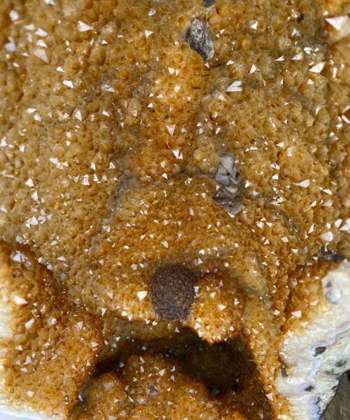 Tall Citrine Geode 259 Crystal Cluster Druzy Premium Grade 18.73kg H47xW21xD18cm - Image 8