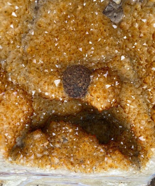 Tall Citrine Geode 259 Crystal Cluster Druzy Premium Grade 18.73kg H47xW21xD18cm - Image 9