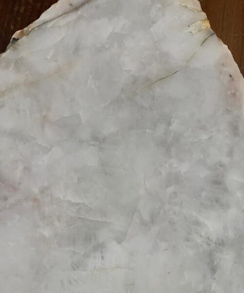 Large Premium White Quartz Natural Shape Natural Edge Platter 2 / Cheeseboard / Tray / Sign Board L33xW20xD1cm - 1495g - Image 5