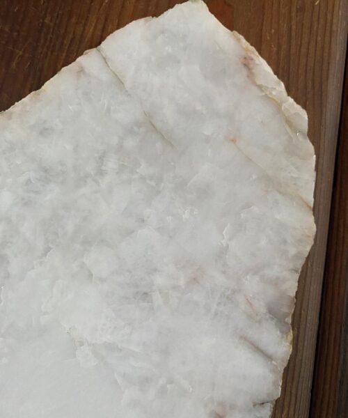 Large Premium White Quartz Natural Shape Natural Edge Platter 2 / Cheeseboard / Tray / Sign Board L33xW20xD1cm - 1495g - Image 7