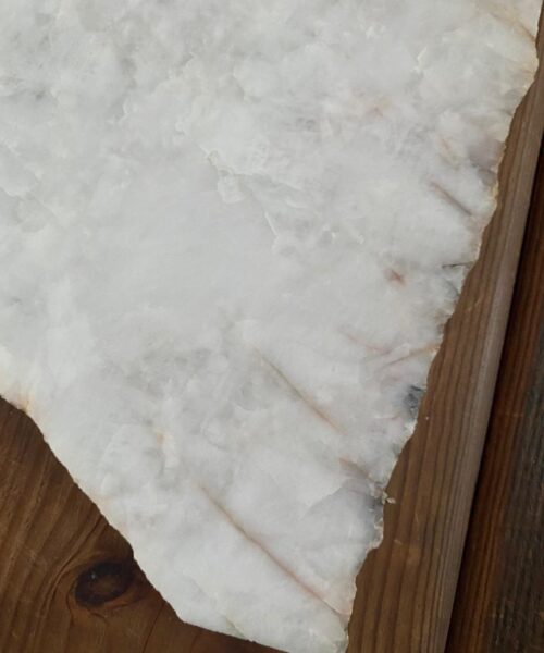 Large Premium White Quartz Natural Shape Natural Edge Platter 2 / Cheeseboard / Tray / Sign Board L33xW20xD1cm - 1495g - Image 8