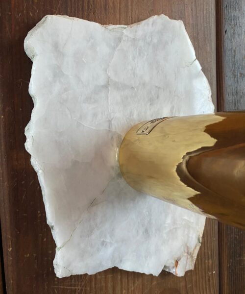 Large Premium White Quartz Natural Shape Natural Edge Platter 3 / Cheeseboard / Tray / Sign Board L33xW20xD1cm - 1136g - Image 13