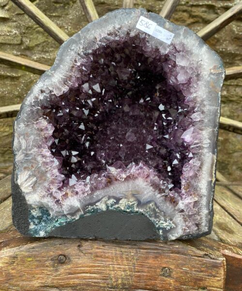 Amethyst Crystal Geode 586 Premium Queen Grade 13.25kg H26xW25xD20cm - Image 14