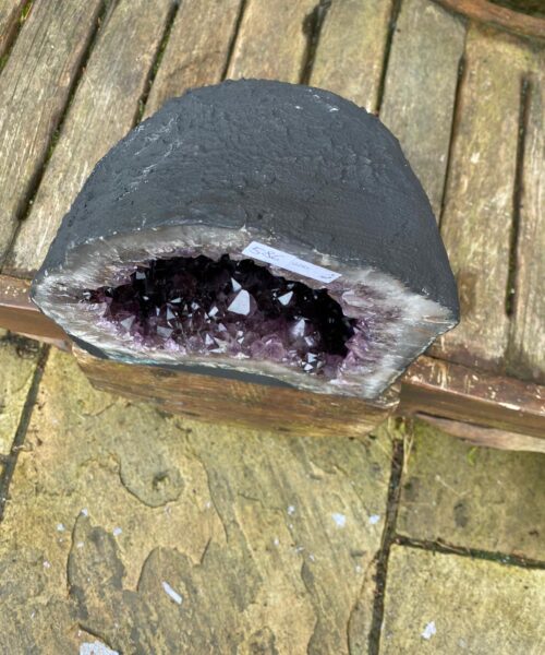 Amethyst Crystal Geode 586 Premium Queen Grade 13.25kg H26xW25xD20cm - Image 13