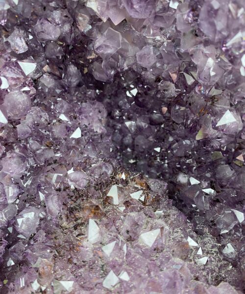 Tall Amethyst Crystal Geode 616 Premium Queen Grade 22.81kg – H56xW21xD22cm - Image 7