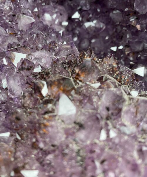 Tall Amethyst Crystal Geode 616 Premium Queen Grade 22.81kg – H56xW21xD22cm - Image 8
