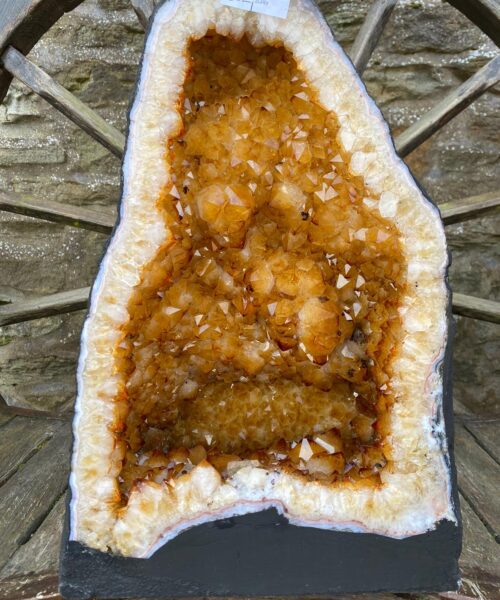 Citrine Geode 302 Crystal Cluster Druzy Premium Grade 25.84kg H42xW29xD25cm - Image 15