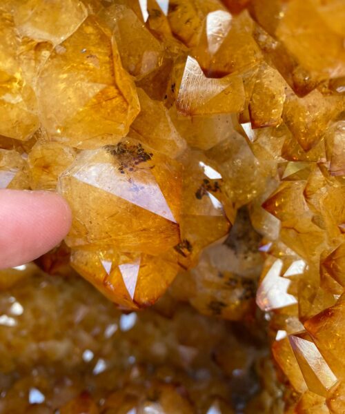 Citrine Geode 302 Crystal Cluster Druzy Premium Grade 25.84kg H42xW29xD25cm - Image 10
