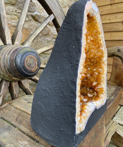 Citrine Geode 302 Crystal Cluster Druzy Premium Grade 25.84kg H42xW29xD25cm - Image 12