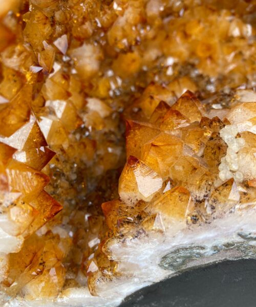 Tall Citrine Geode 305 Crystal Cluster Druzy Premium Grade 28.49kg H50xW29xD23cm - Image 10