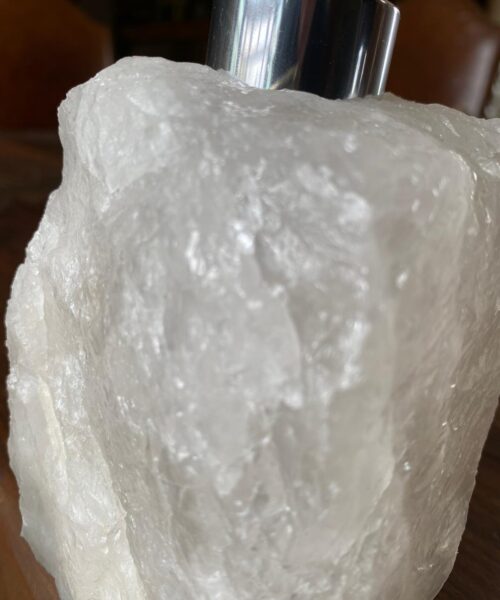 High Quality Snow White Quartz Crystal Gemstone Reed Diffuser 12cm Height x 9cm Width 1100g - Image 5