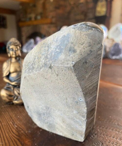 Premium High Grade Amethyst Druzy 221 Mini Geode Cluster Piece Cut Base 1.017g H13.5xW8xD7cm - Image 4