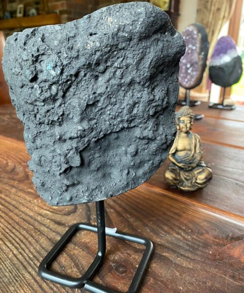 HUGE / Large Premium High Grade Amethyst Druzy 14 Geode Cluster Piece on Iron Base 2245g H22xW15xD9cm - Image 4