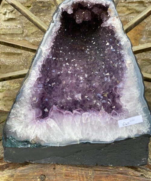 Amethyst Crystal Geode 645 Premium Queen Grade 10.32kg H28xW27xD16cm - Image 12