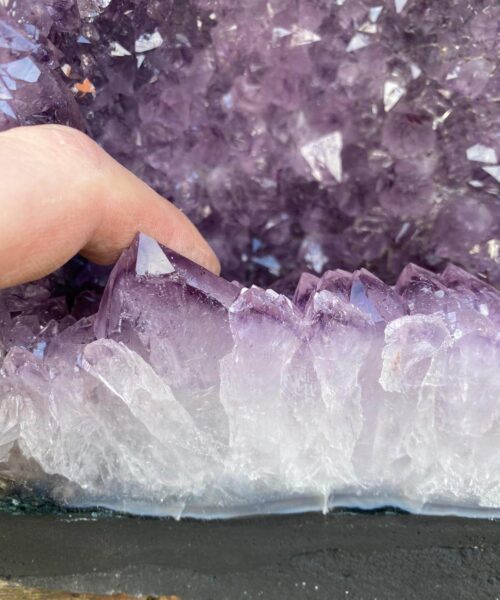 Amethyst Crystal Geode 645 Premium Queen Grade 10.32kg H28xW27xD16cm - Image 3