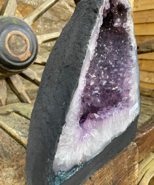 Amethyst Crystal Geode 645 Premium Queen Grade 10.32kg H28xW27xD16cm - Image 7