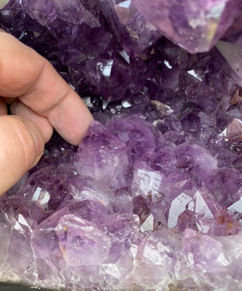 Amethyst Crystal Geode 658 Premium Queen Grade 12.4kg H25xW29xD18cm - Image 6
